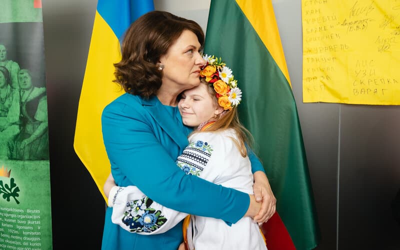 Nausėdienė: bibliotekų vaidmuo itin svarbus ir puoselėjant ukrainiečių tautinę tapatybę Lietuvoje