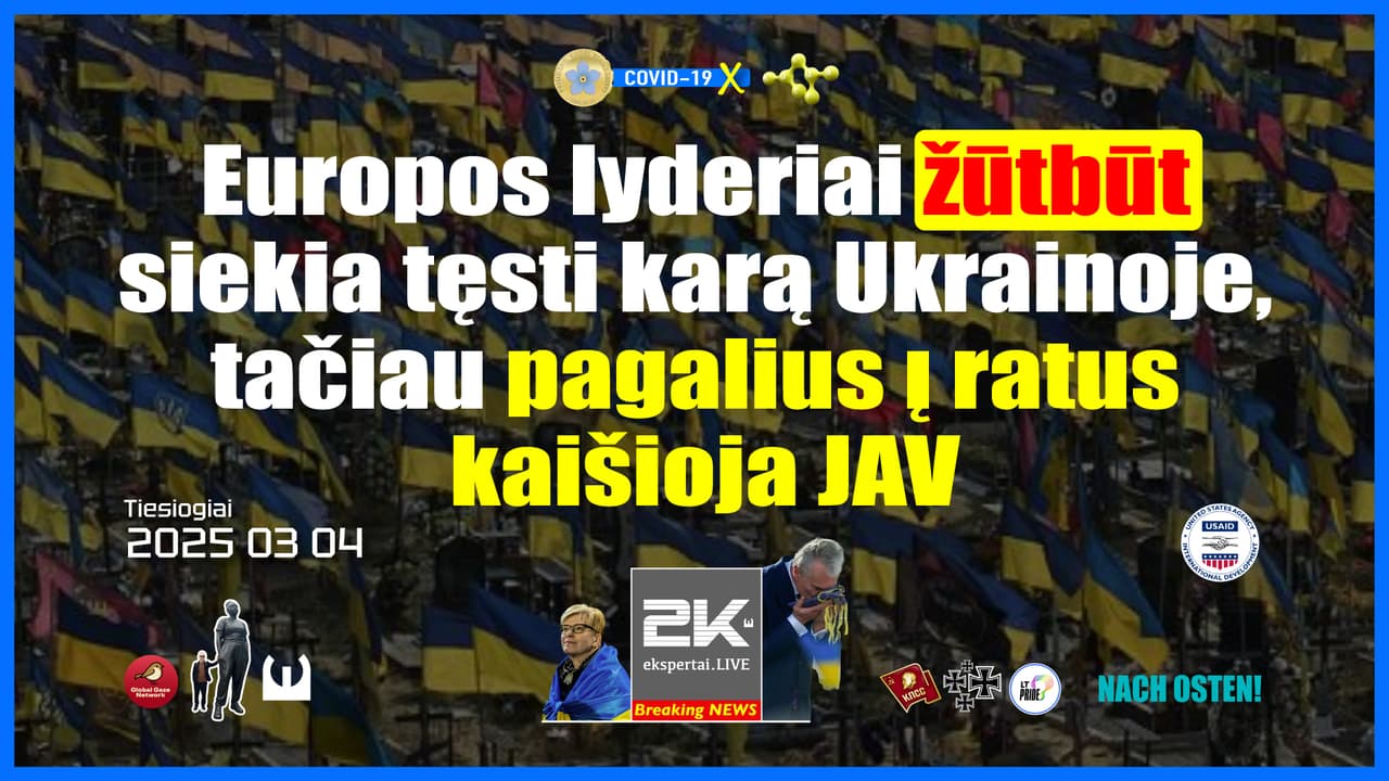 JAV nacionalinės žvalgybos direktorė Tulsi Gabbard dar kartą paaiškino, kas tai yra Zelenskis