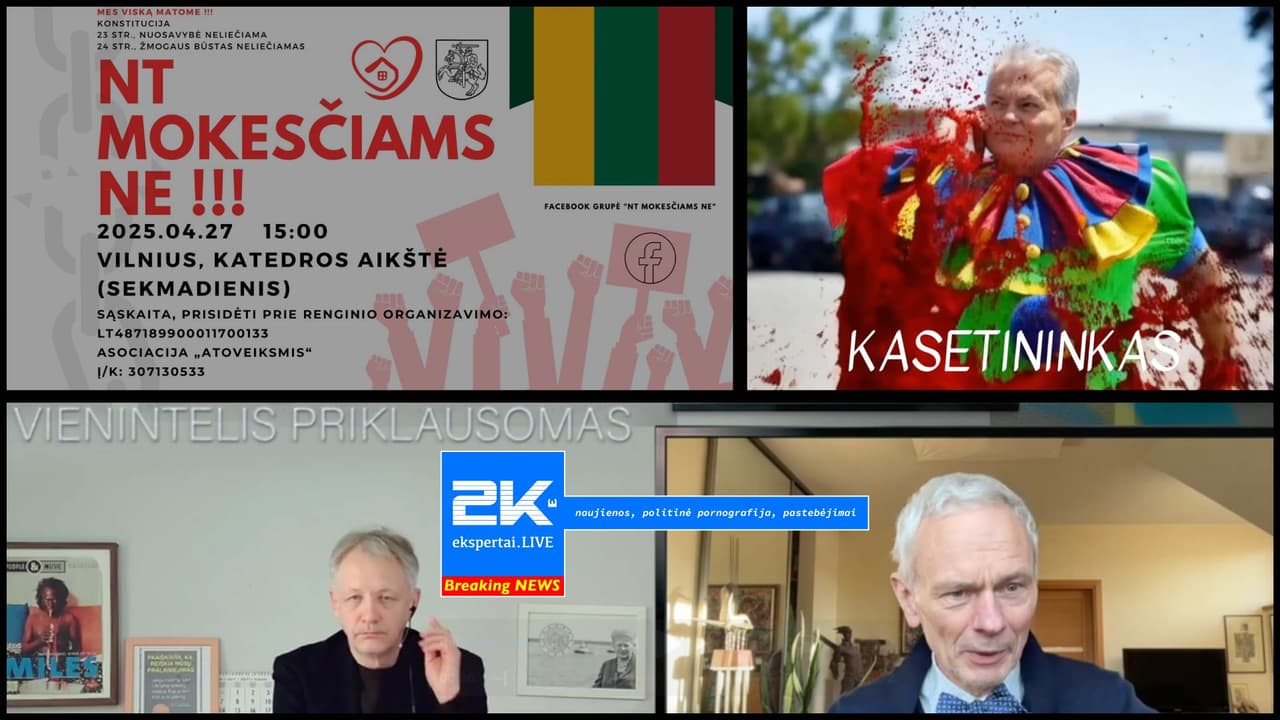 Eduardas Vaitkus: ar svarbu, kokiu būdu iš jūsų atims pinigus?