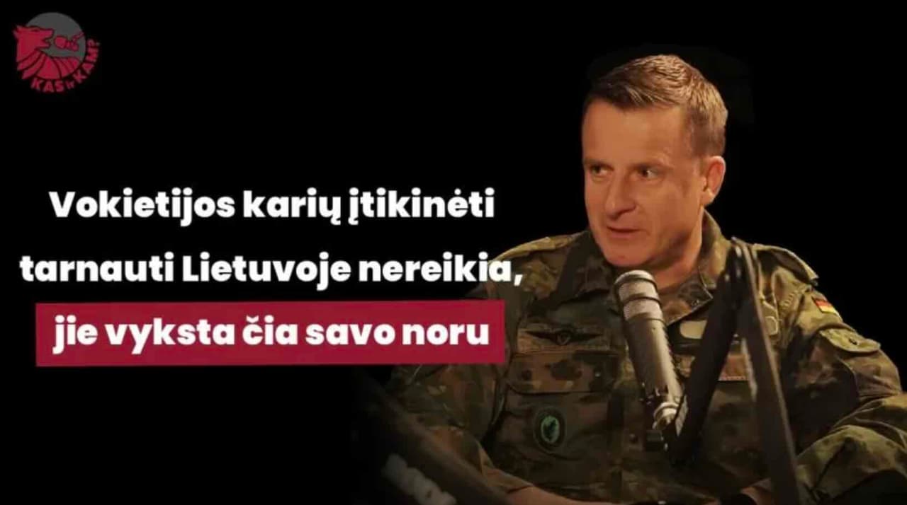 Vokiečiai Lietuvoje gins Lietuvą ir likusią NATO teritoriją