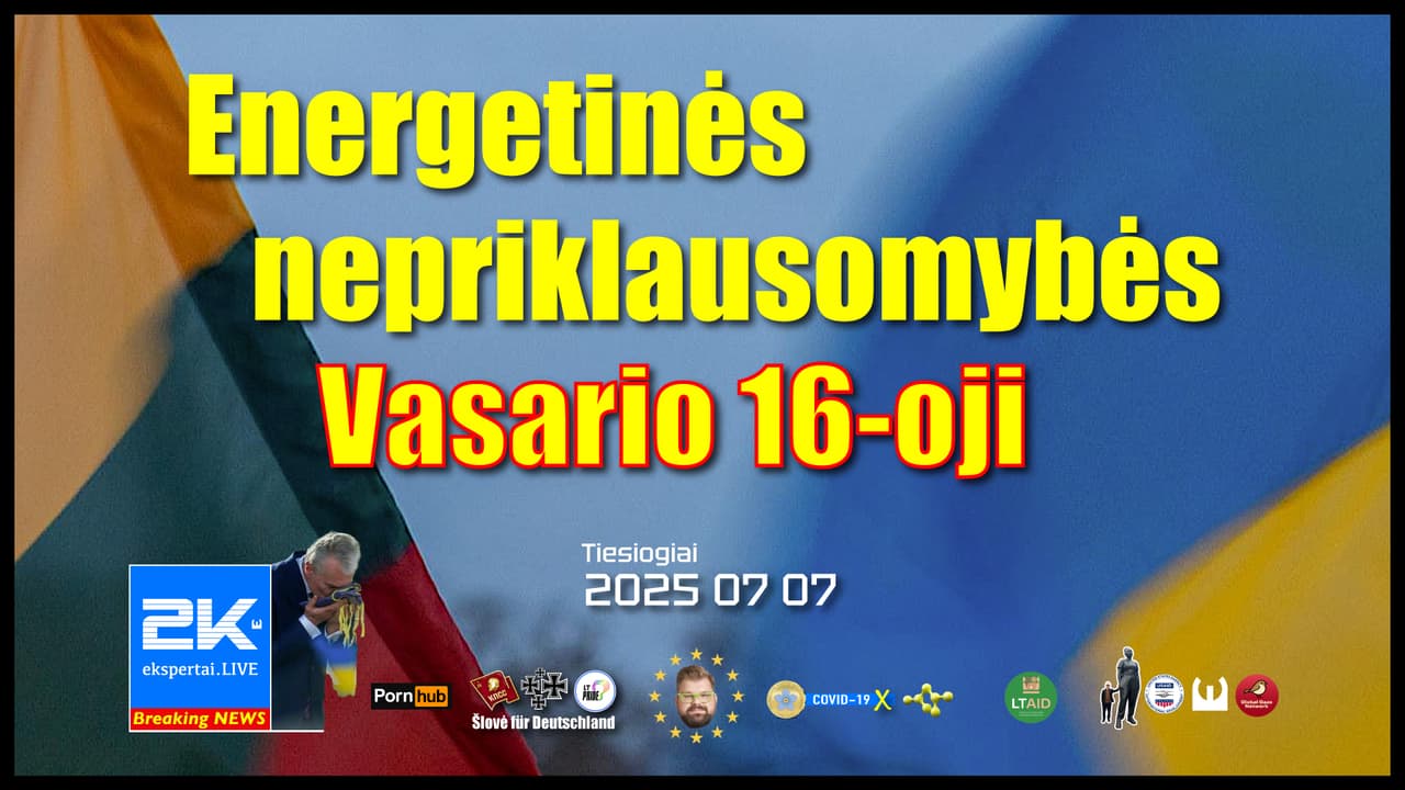Jau turime energetinės nepriklausomybės Kovo 11-ąją, metas turėti ir Vasario 16-ąją