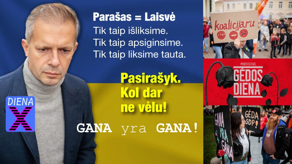Pasirašykite už Lietuvą – neleiskime Landsbergių valstybingumui griūti!