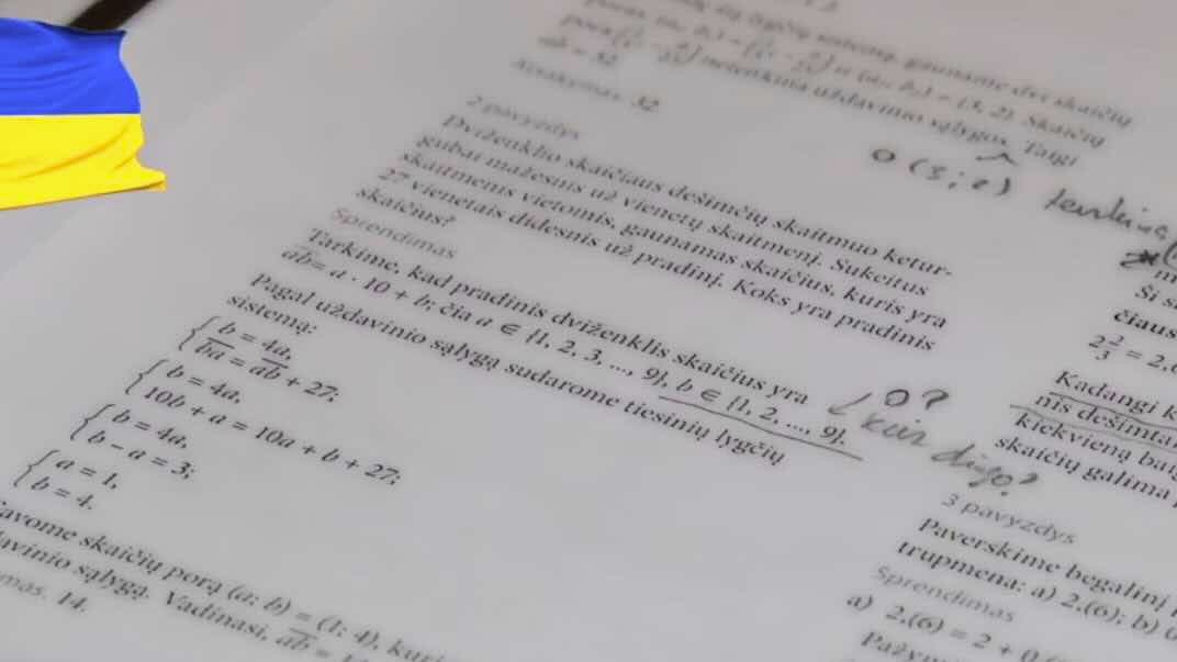 Už masines klaidas vadovėliuose moksleiviams, atsakingos leidyklos, bet ne valdininkai