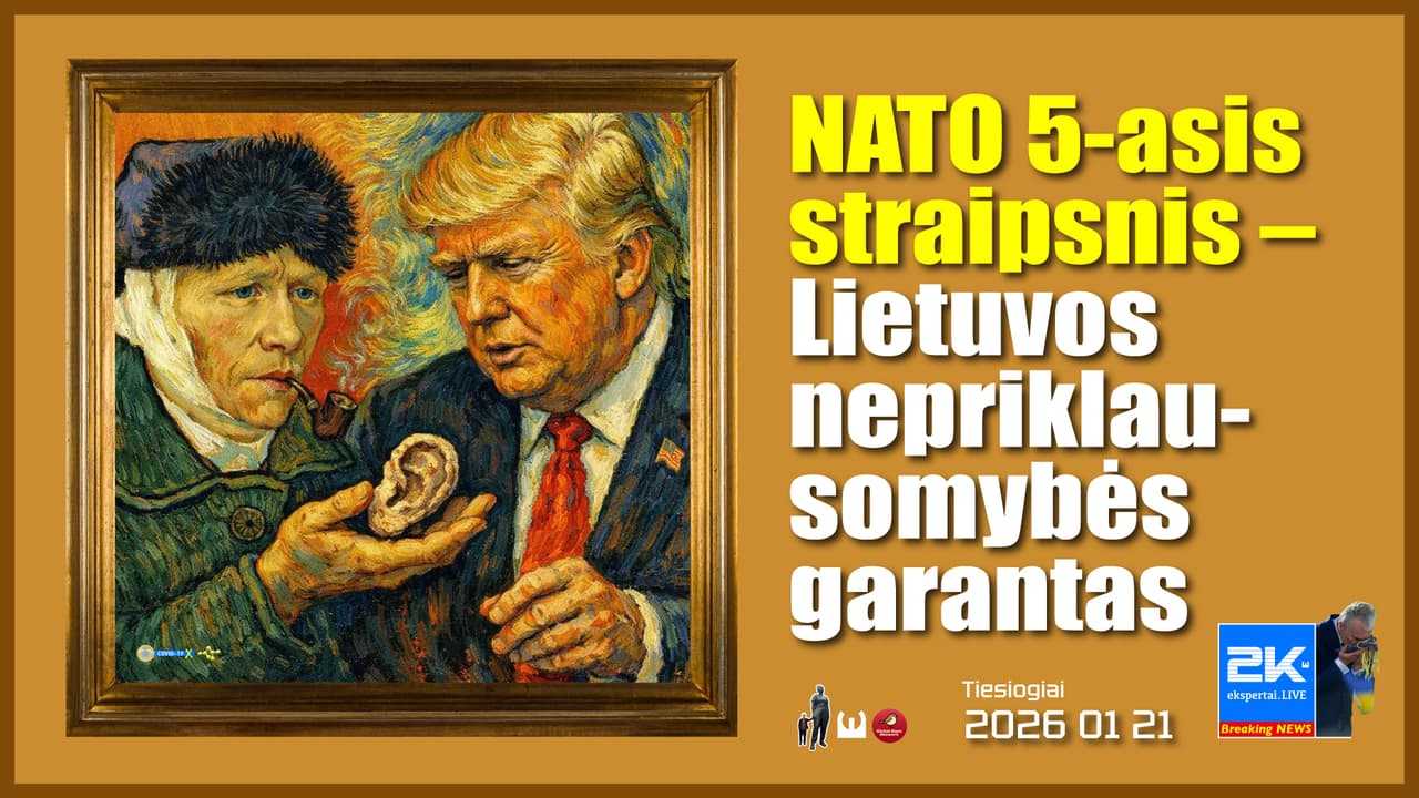 JAV nacionaliniai interesai ir saugumas – tai Lietuvos nacionaliniai interesai ir saugumas
