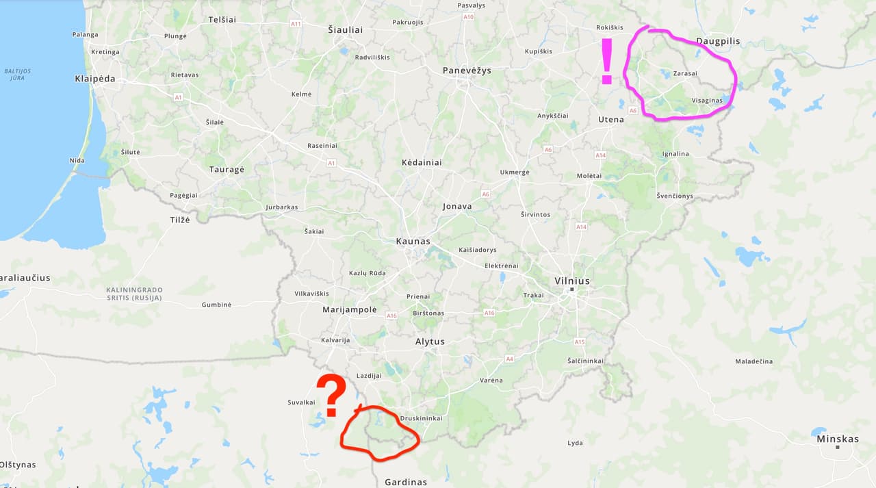 Nuo Latgalos iki Kapčiamiesčio: kas per 14 mėnesių pakeitė Lietuvos grėsmės kryptį?