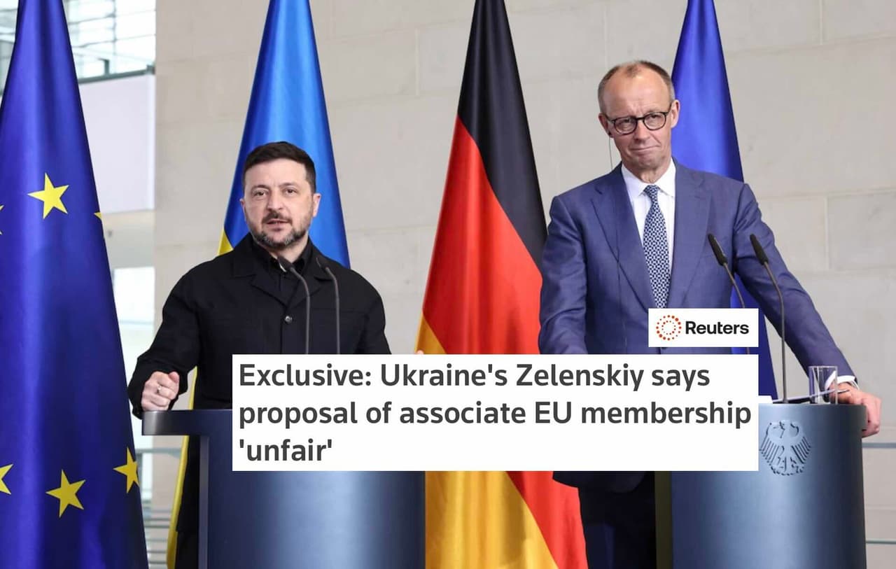 Zelenskis atmetė „narystę be balso“: Ukraina gina visą Europą, ne jos dalį