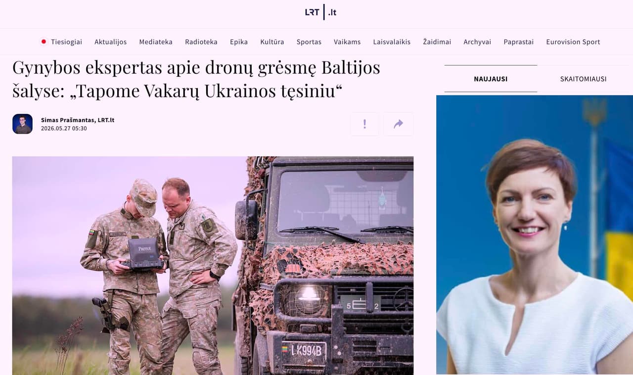 Britai neslepia: Baltijos valstybės jau yra „Vakarų Ukraina“