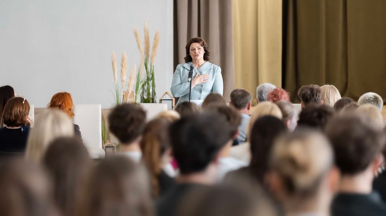 Nausėdienė atkreipė dėmesį į vokiečių kalbos perspektyvas Lietuvoje