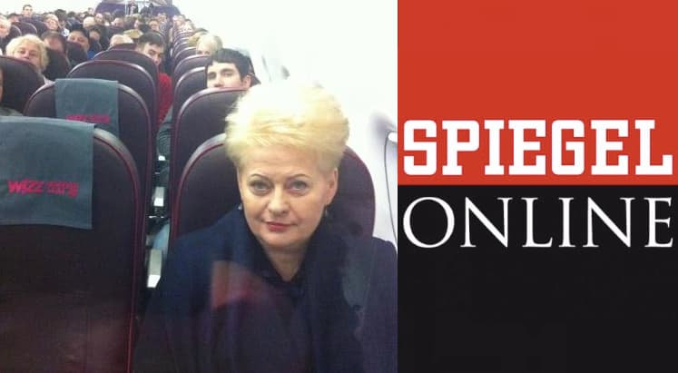 LR Prezidentės interviu Vokietijos interneto naujienų portalui „Spiegel Online"