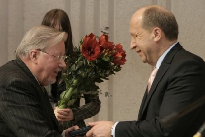 Vytautas Landsbergis ir Andrius Kubilius. Nuotr. ELTA