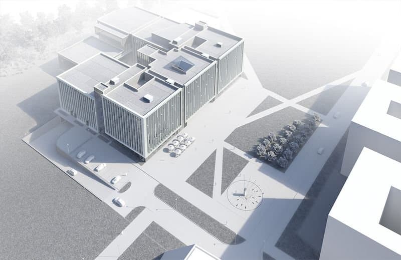 Jungtinis gyvybės mokslų centras (arch. G. Čaikauskas, M. Šejnickis, V. Venckūnienė, V. Raugala)