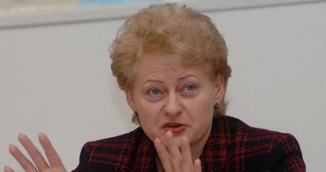 Prezidentė D. Grybauskaitė
