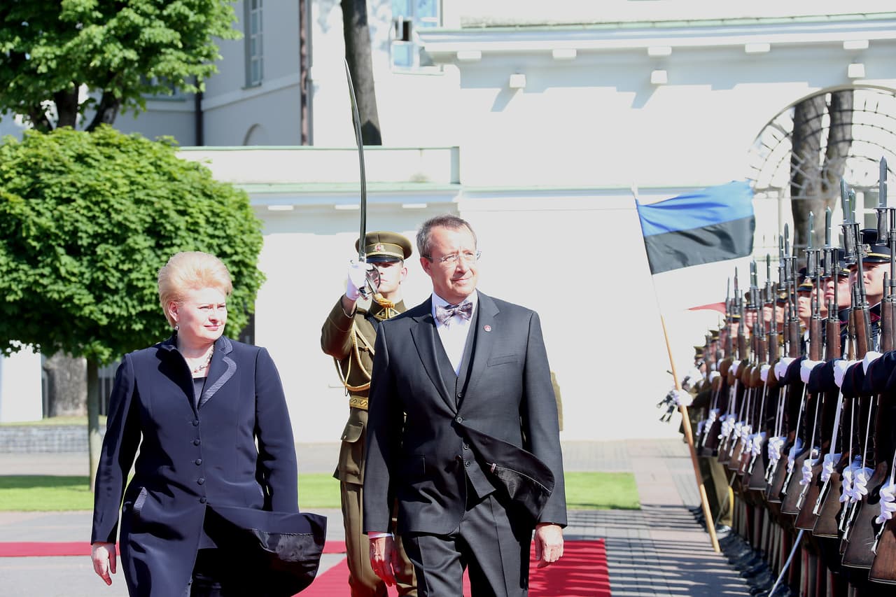 Lietuvos ir Estijos prezidentai. Nuotr. prezidentas.lt